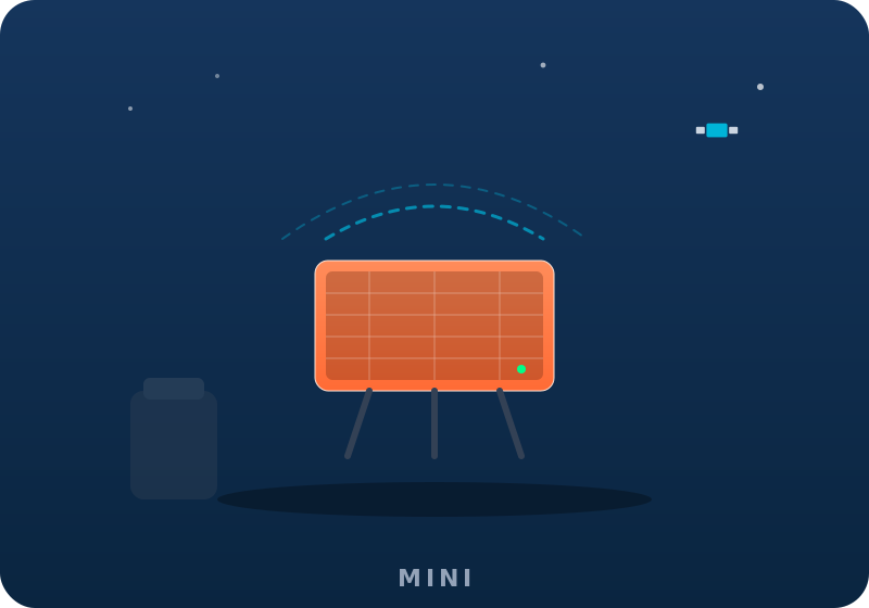 Starlink Mini - antenne compacte avec routeur intégré